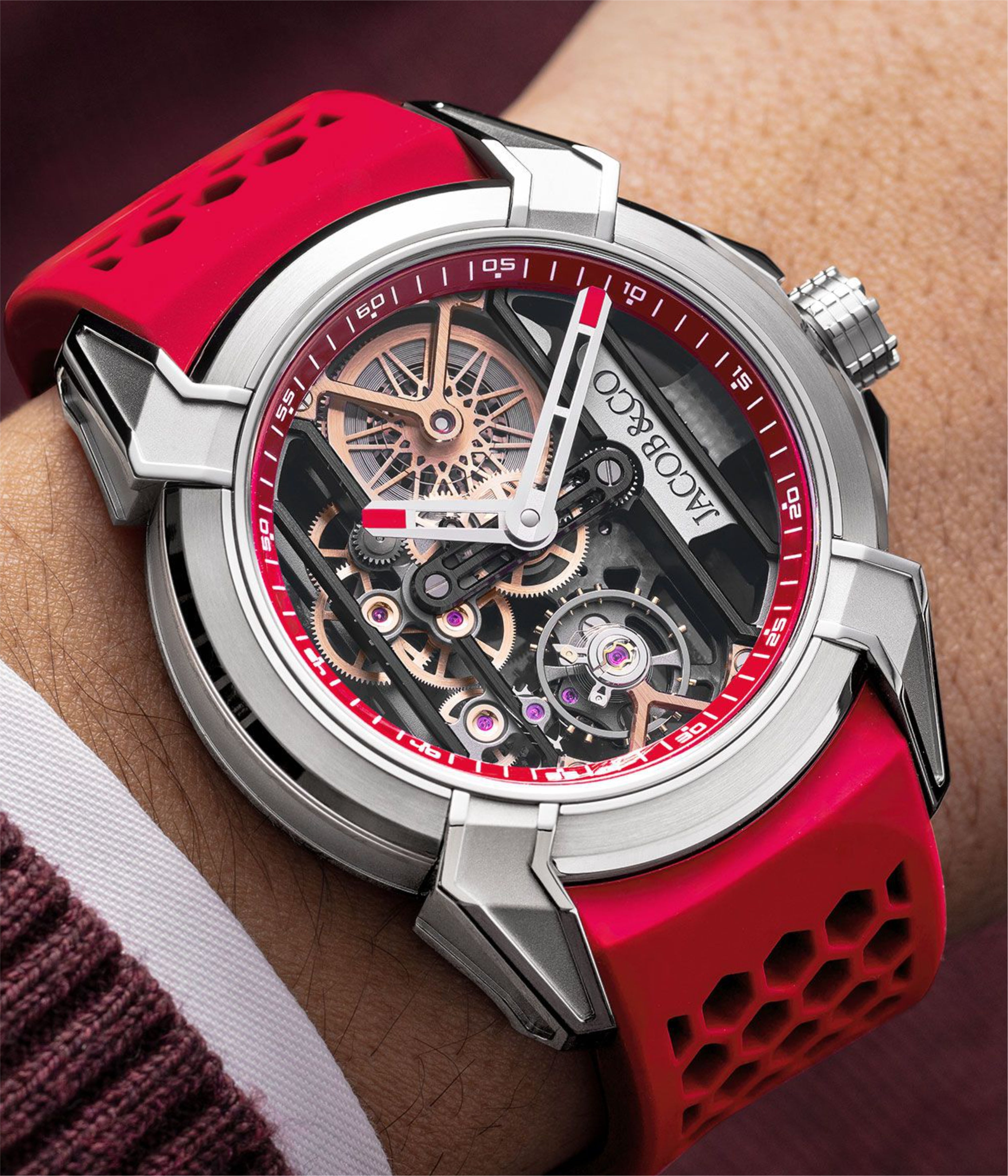 Jacob & Co. Epic X Titanium Red